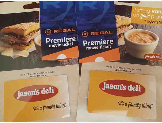 Jason's Deli and Regal Movie Gift Certificates