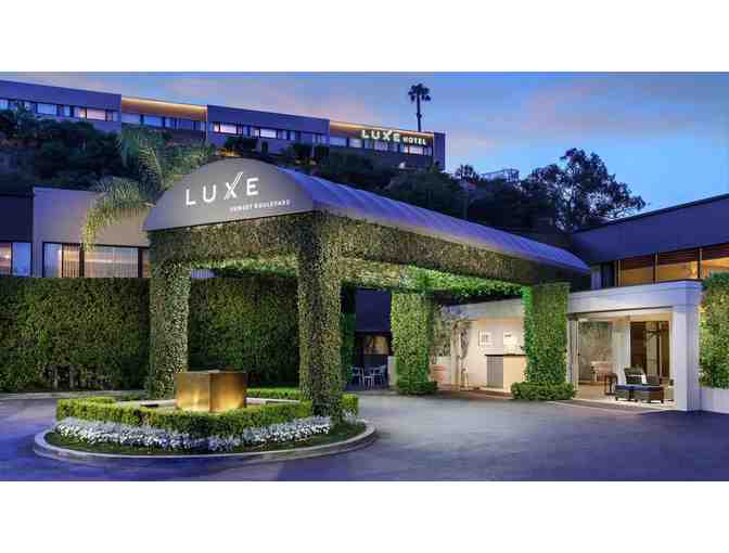 1 night in an Executive Junior Suite at Luxe Hotel in Los Angeles