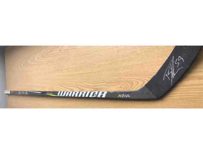 Tim Schaller Game Used Autographed Stick