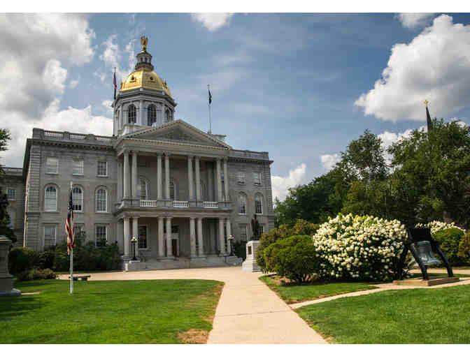 New Hampshire State House Tour & Lunch with NH Governor Chris Sununu for 4