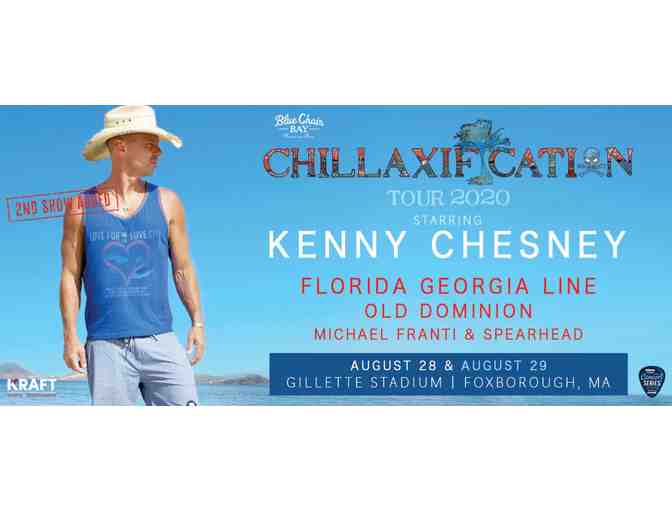 Two Tickets to the Kenny Chesney "Chillaxification" Tour at Gillette Stadium - Photo 1