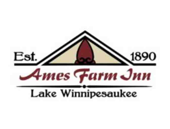 Ames Farm Inn - Three $25 Gift Certificates