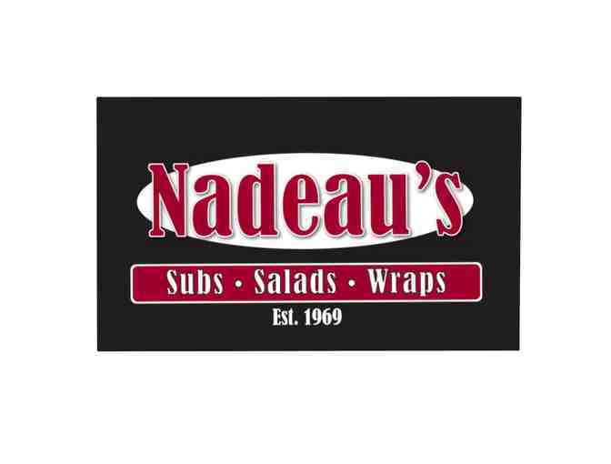 Enjoy a Weekly Sub and Drink at Nadeau's for 6 months!