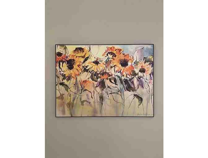 Katharine Monstream Art - Sunflowers III Print and 20 Greeting Cards