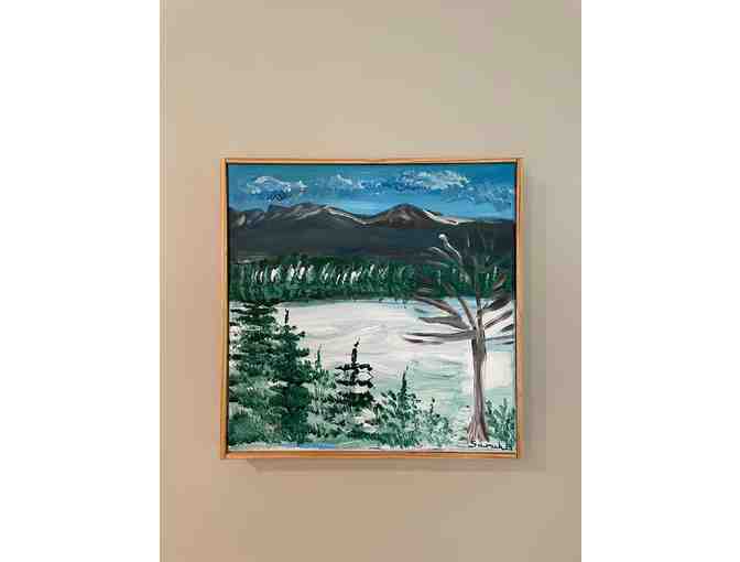Winter in New Hampshire Painting