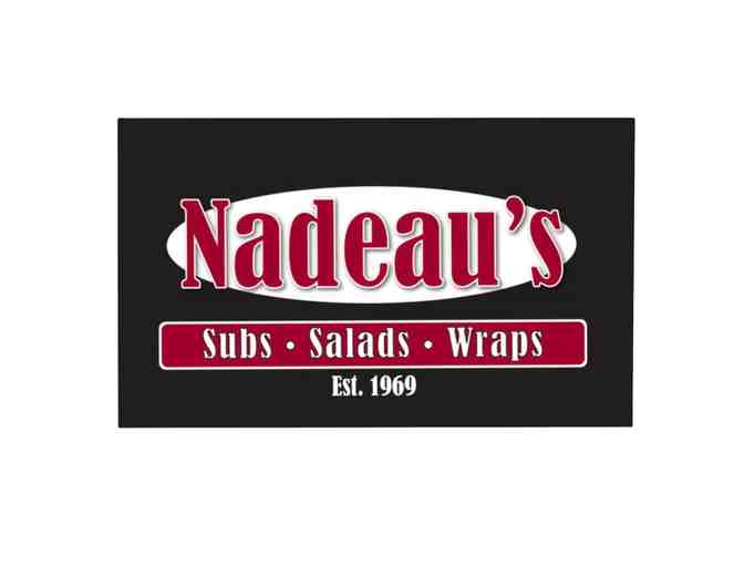 Nadeau's Subs, Salads, Wraps - Two $50 Gift Certificates
