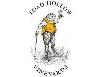 Toad Hollow Vineyards: 3 bottles of Chardonnay & 3 bottles of Merlot