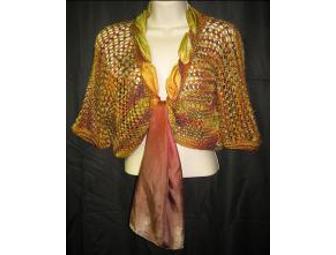 Balls and Skeins: 'Scarf-in-a-scarf' Knitting Kit