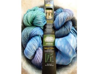 Balls and Skeins: 'Scarf-in-a-scarf' Knitting Kit