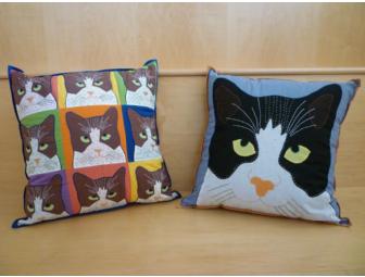 Skeeter's 2 Decorator Cat Pillows