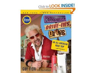 Guy Fieri Autographed Chef Apron & Book