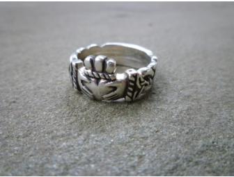 Timothy Patrick Jewelers: Sterling Silver Claddagh Ring