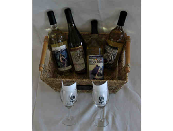 Carolyn's Sakonnet Vineyard Wine Basket