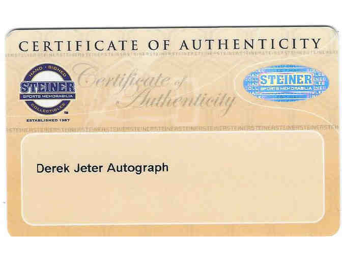 Derek Jeter Autographed Photograph