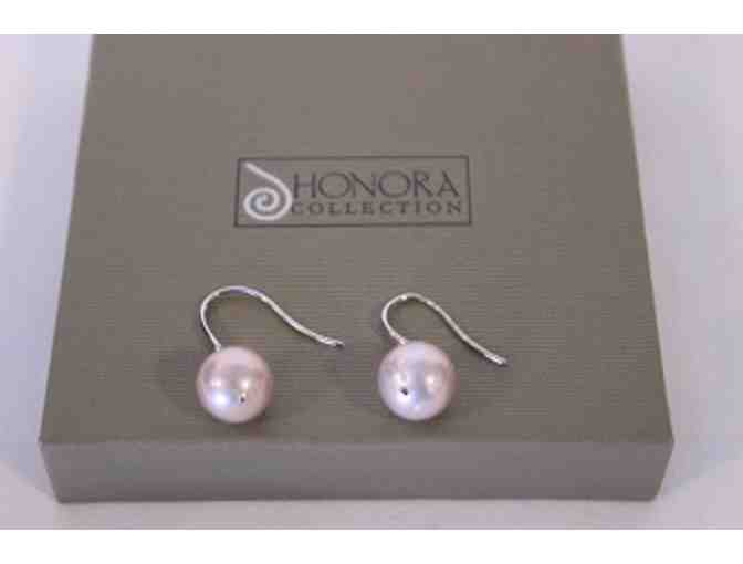 Silver Ming Pearl Earrings