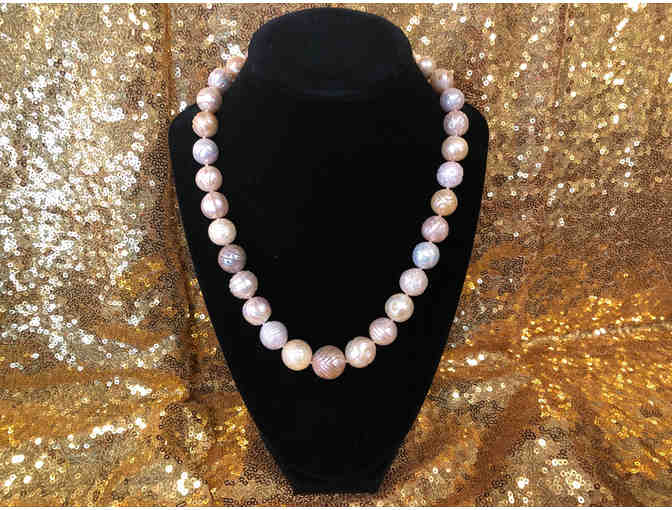 Honora  Natural Color Ming Pearl Necklace - Photo 1