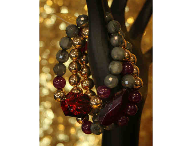 Necklace, Earrings & Bracelet set