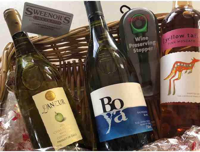 Wine Basket and Wine Tasting Package