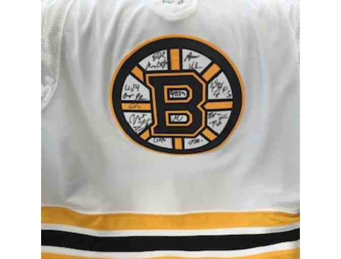 Boston Bruins Autographed Team Jersey