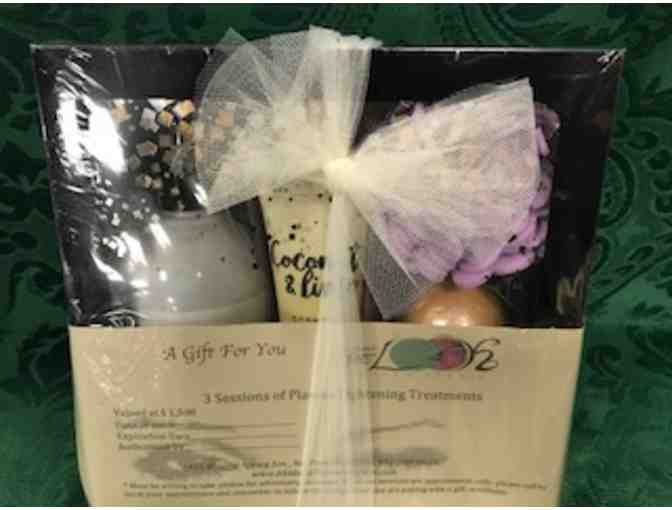 Plasma Tightening Treatments Package with Coconut and Lime Scented Body Care Set