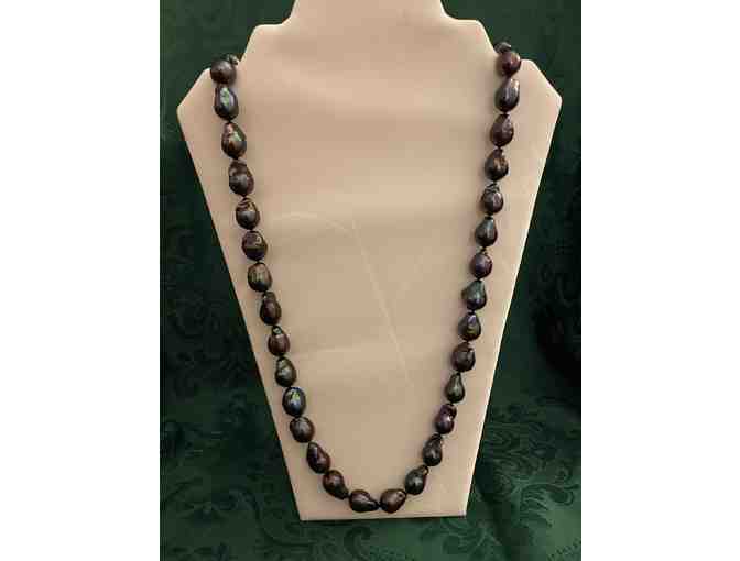 Black Pearl Necklace - Photo 2