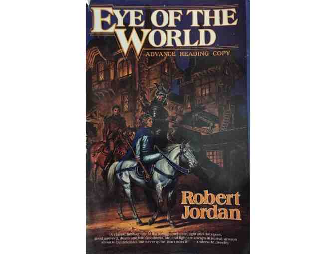 Signed pre-sale copy of The Eye of the World by Robert Jordan - Photo 1