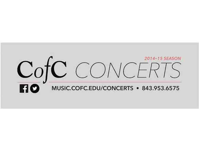 CofC Concerts Season Passes for Two Years!