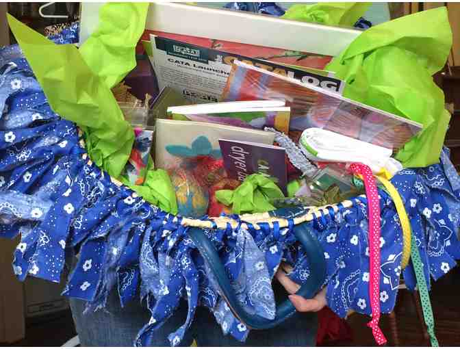 CATAdirect Straw Basket with TONS of goodies! - Photo 2