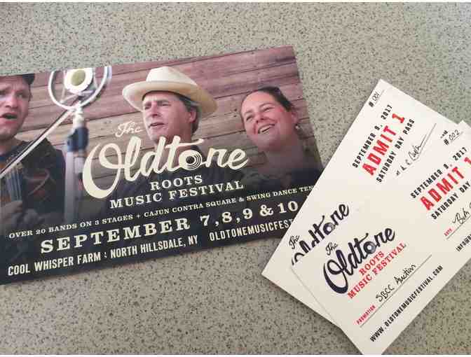 2 Tickets to the Oldtone Roots Music Festival donated by Todd Mack - Photo 1