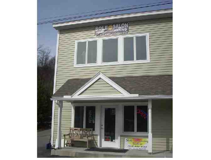 Sole Tanning Salon - $50 GC and Tanning Lotion Sampler