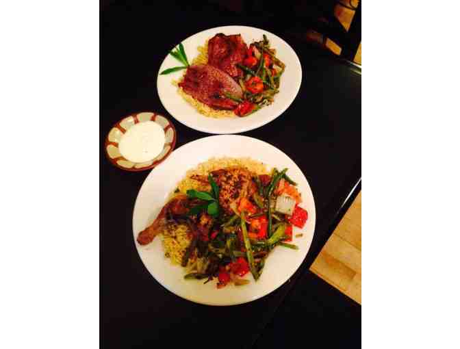 Mediterranean Picnic Box  for 4 People- Courtesy of Naji's Mediterranean Cuisine