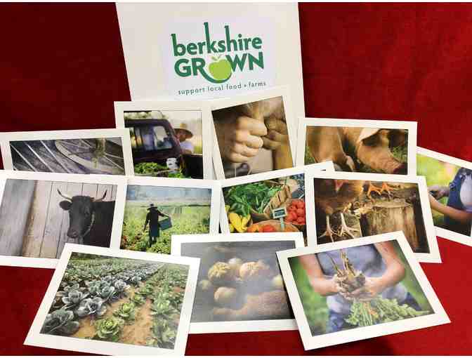 Berkshire Grown - Set of 12 Berkshire Grown photo notecards w/envelopes