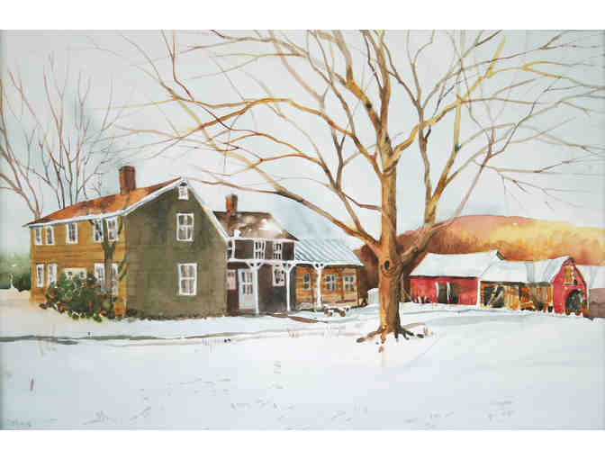 Artist Pat Hogan - Giclee Print of Wheeler House in GB