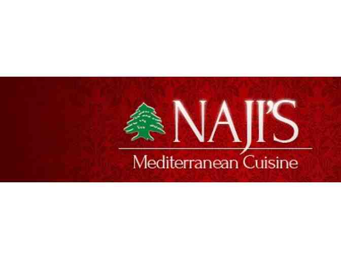 Mediterranean Picnic Box  for 4 People- Courtesy of Naji's Mediterranean Cuisine