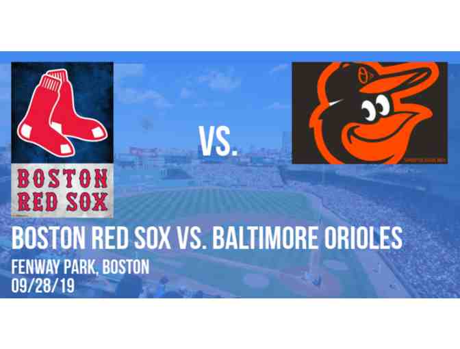 Quality Printing Company - (2) Tickets to Red Sox vs. Orioles 9/28/19 - Photo 1