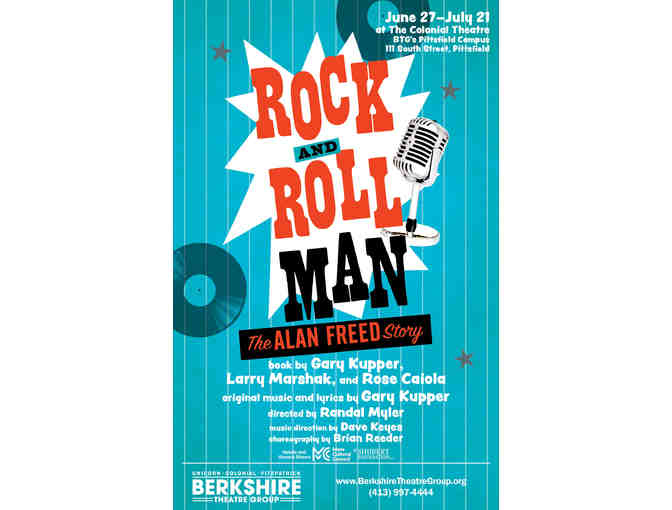 Berkshire Theatre Group - 2 Tickets to 'Rock and Roll Man' at the Colonial Theatre
