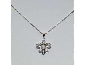 Fleur De Lis Pendant Necklace