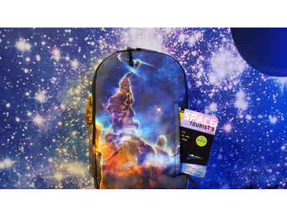 Galaxy Backpack with Space Tourist Handbook