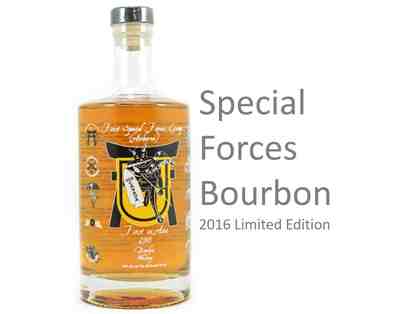 Bottle of Special Forces Bourbon - Limited Edition!
