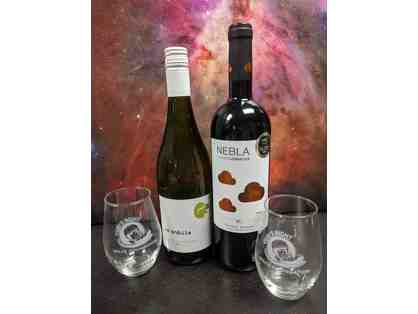Spanish Red and White Wine with Yuri's Wine Glasses