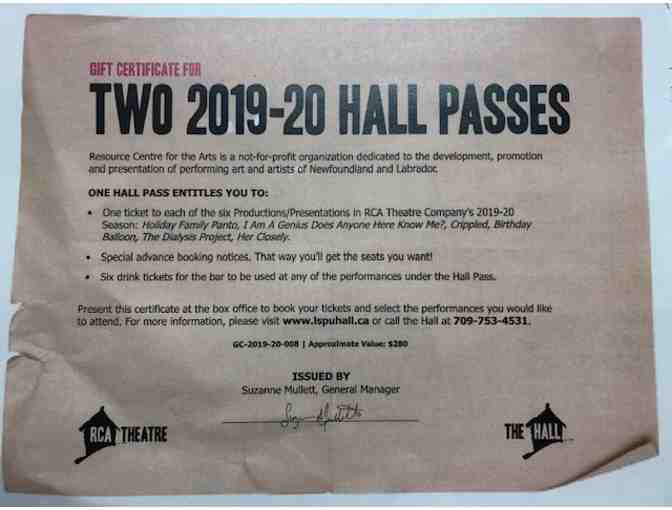 LSPU Hall 2019-20 Passes