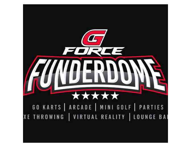 G Force Funderdome Gift Certificate
