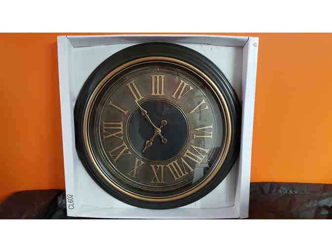 Decorative Wall Clock by Surplus Furniture & Warehouse