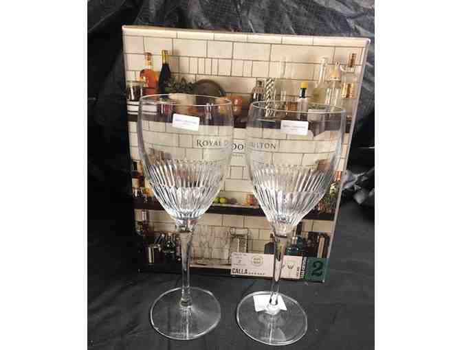 Royal Doulton Wine Glasses donated by HOME on Water - Photo 1