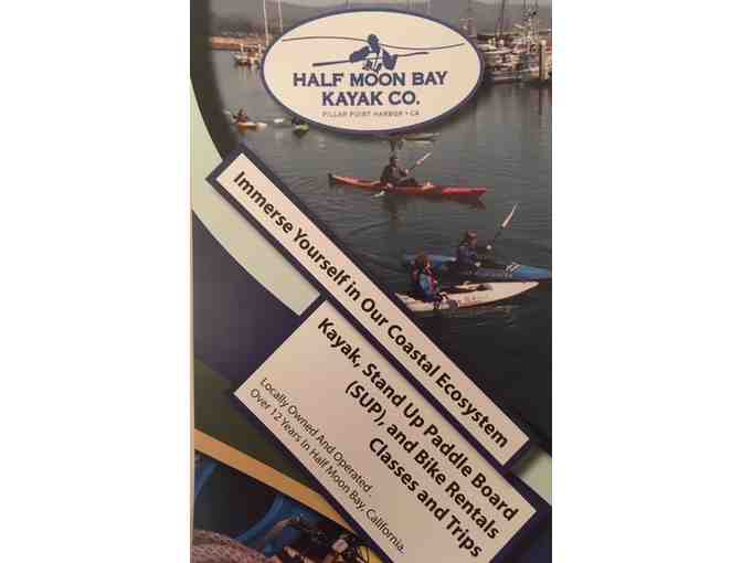 Double Kayak for 1 hour with Half Moon Bay Kayak Co.
