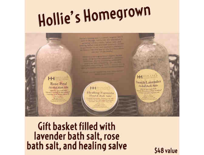 Hollie's Homegrown Spa Basket - Photo 1