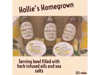Hollies Homegrown Infused Oils & Salts