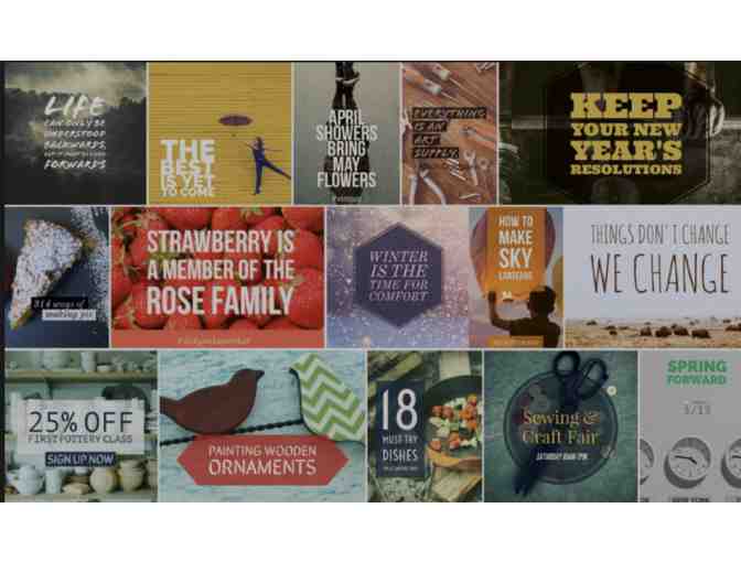 Adobe Spark for video and graphic creations