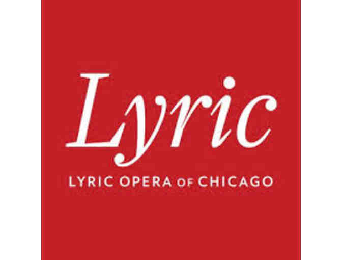 2 Tickets to ANY show at Lyric Opera Chicago 2018-19 Season - Photo 1