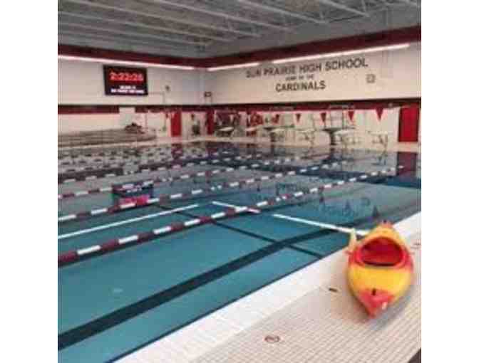 Pool Party for 50 Swimmers at SPHS